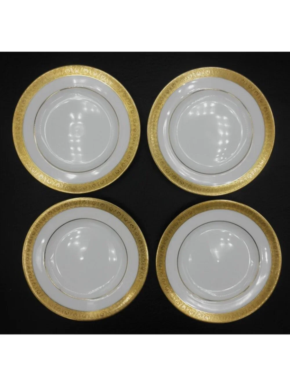 Buckingham K-159 by Minton 6.25 IN Bread & Butter Plate set of 4 Excellent Cond.
